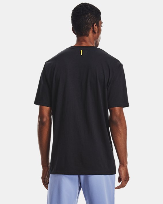 Men's Curry Wordmark T-Shirt, Black, pdpMainDesktop image number 1